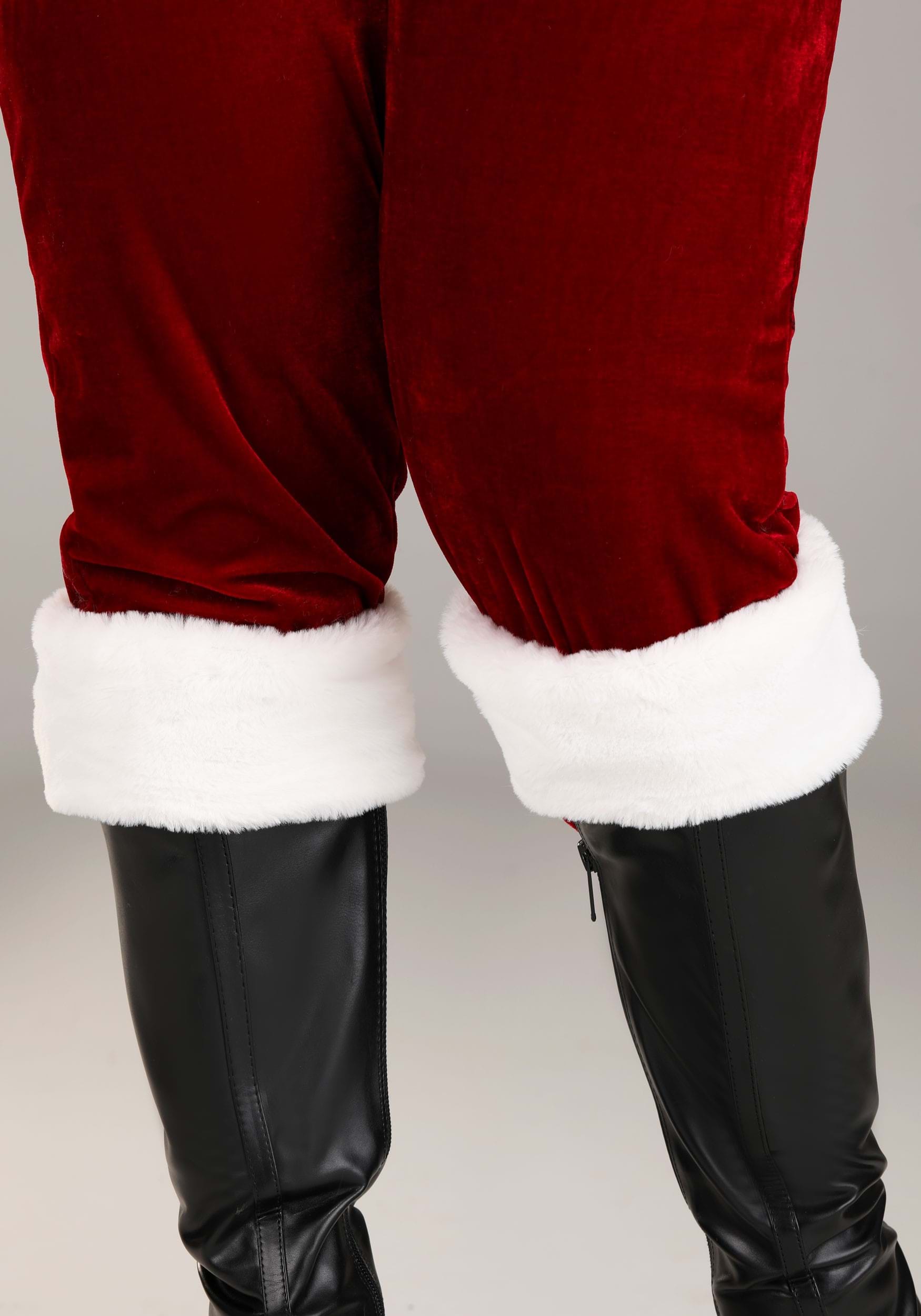 Women's Plus Size Sexy Santa Bodysuit Costume