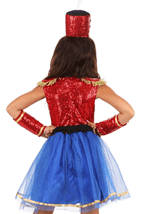 Sequin Toy Soldier Girl's Costume