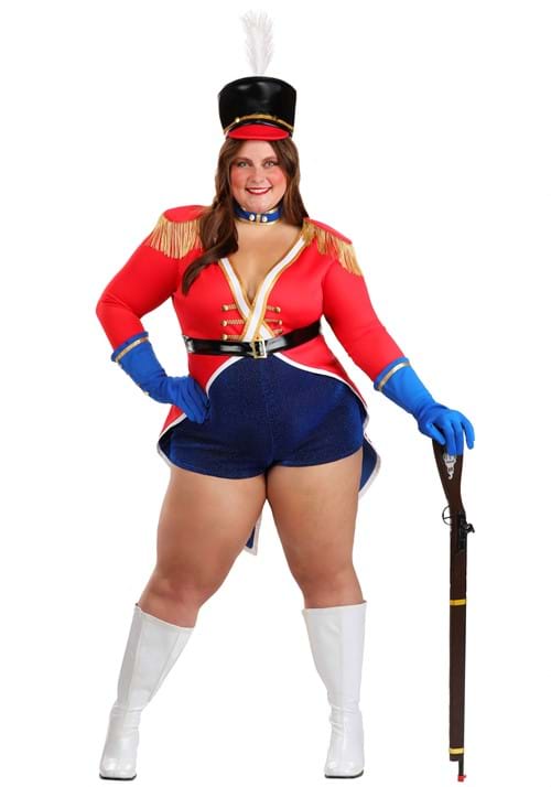 Plus Size Sexy Toy Soldier Womens Costume