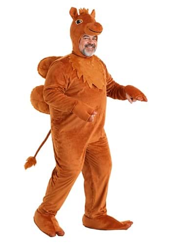 Plus Size Camel Jumpsuit Costume for Adults new