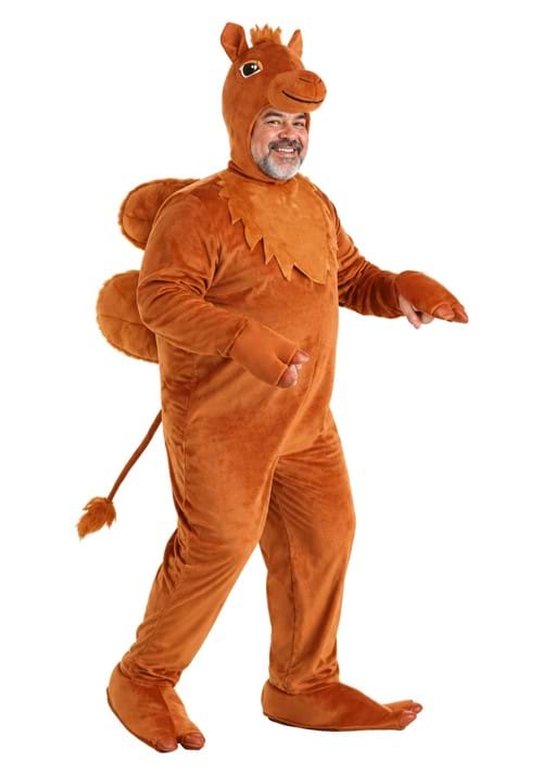 Plus Size Camel Jumpsuit Costume for Adults new