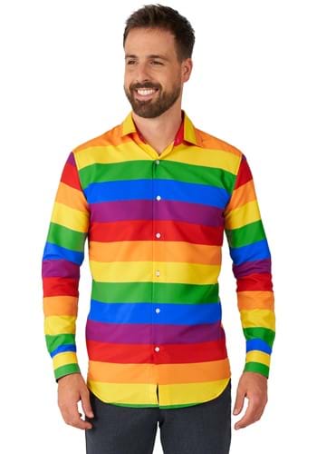Suitmeister Rainbow Men's Shirt