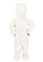 Arctic Polar Bear Costume for Toddlers Alt 1