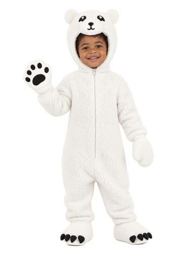 Arctic Polar Bear Costume for Toddlers New Main