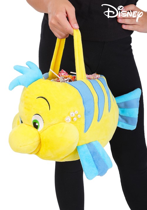 Disney The Little Mermaid Plush Flounder Treat Bucket
