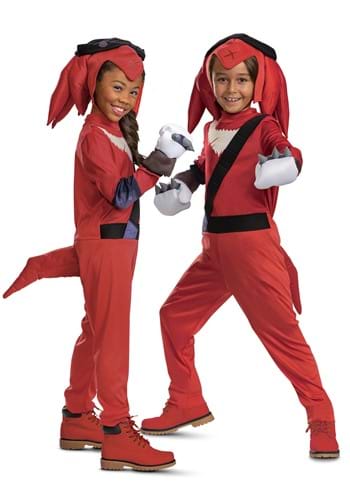 Sonic Prime Child Knuckles Costume