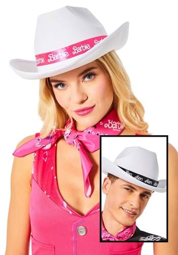Barbie Movie Adult Barbie Cowgirl Hat