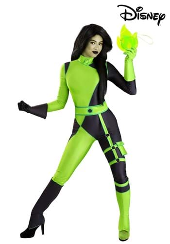 Womens Disney Kim Possible Authentic Shego Costume