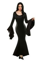 Womens Morticia Costume Dress Alt 1