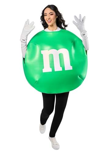 Adult Green M & M Costume
