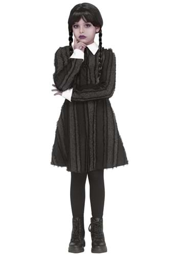 Girl's The Addams Family 2 Wednesday Costume