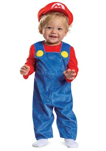 Super Mario Bros Infant Posh Mario Costume