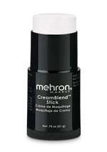 Mehron White CreamBlend Makeup Stick