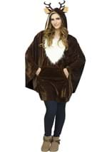 Plush Reindeer Poncho