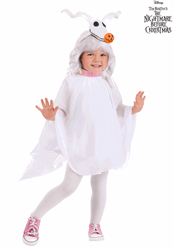 Disney Nightmare Before Christmas Zero Toddler Costume