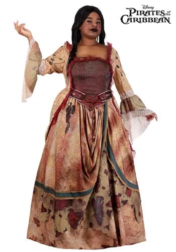 Plus Pirates of the Caribbean Tia Dalma Womens Costume
