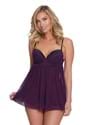 Flirty Mesh Lace Babydoll with Matching G String