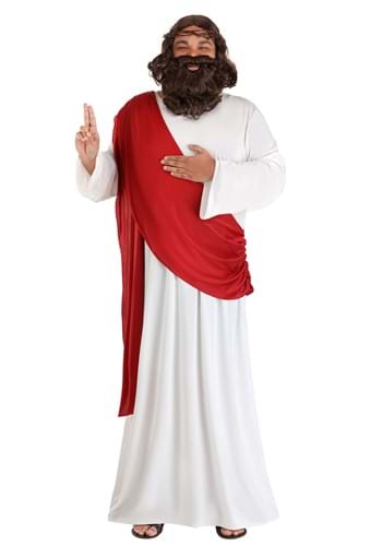 Plus Size Deluxe Jesus Mens Costume