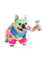 1980s Work Out Pet Costume