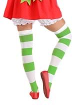 Strawberry Shortcake Costume Thigh High Stockings Alt 1