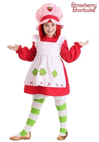 Girls Classic Strawberry Shortcake Costume