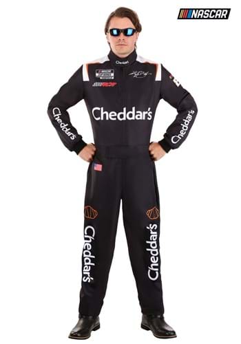 Mens Kyle Busch Cheddars Uniform NASCAR Costume