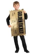 Winning Golden Ticket Costume for Kids