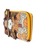 Peanuts Snoopy Scarecrow Loungefly Zip Wallet Alt 1