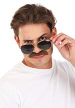 Top Gun Sunglasses Mustache Costume Kit Alt 1
