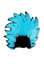 Adult Dr Seuss Thing 1 2 Blue Foam Wig Alt 4