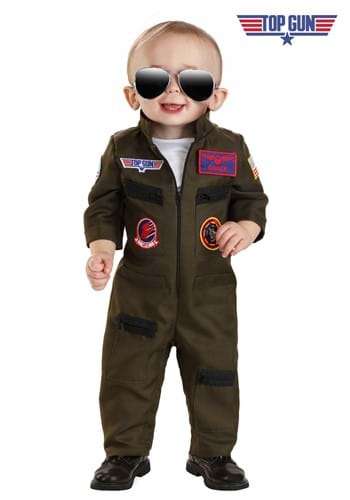 Infant Top Gun Flight Suit Costume