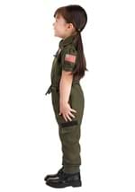 Girls Toddler Top Gun Flight Suit Costume Alt 2
