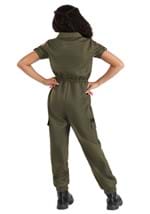 Girls Top Gun Flight Suit Costume Alt 1