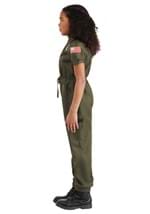 Girls Top Gun Flight Suit Costume Alt 2