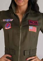 Womens Top Gun Flight Suit Costume Dress Alt 4