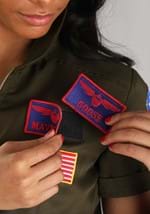 Womens Top Gun Flight Suit Costume Dress Alt 5