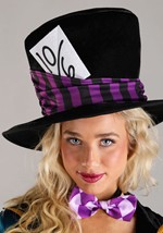 Women's Purple Panache Mad Hatter Costume Alt 4