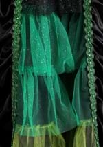 Womens Enchanted Green Witch Costume Dress Alt 5