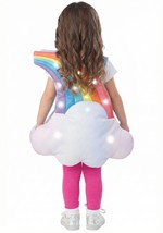 Toddler Illuminated Rainbow Costume Alt 1