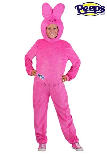 Pink Bunny Peeps Adult Costume