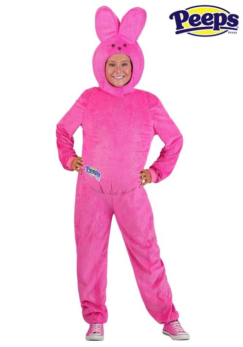Pink Bunny Peeps Adult Costume