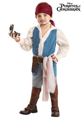 Boys Captain Jack Sparrow Toddler Costume