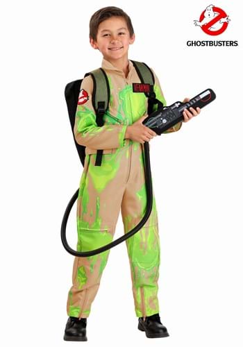 Slime Covered Kids Ghostbusters Costume