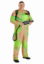 Plus Size Slime-Covered Ghostbusters Costume Alt 2