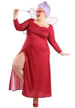 Womens Plus Size Shrek Fairy Godmother Costume Alt 1