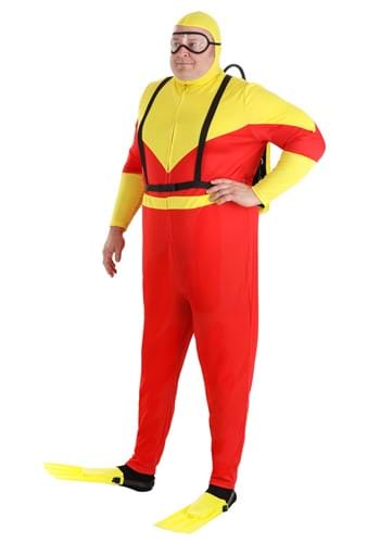 Plus Size Sunny Scuba Diver Adult Costume