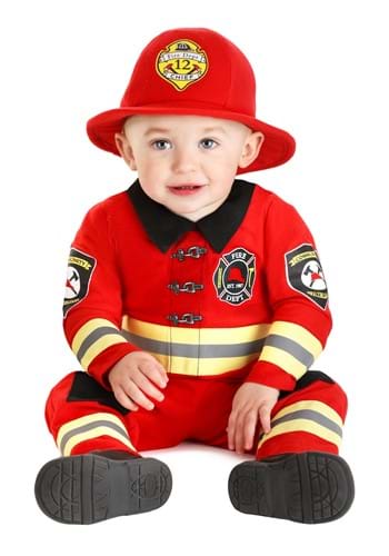 Friendly Firefighter Costume for Infants