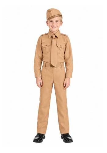 WW2 Army Kid's Costume new