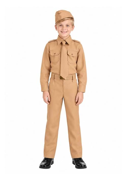 WW2 Army Kid's Costume new