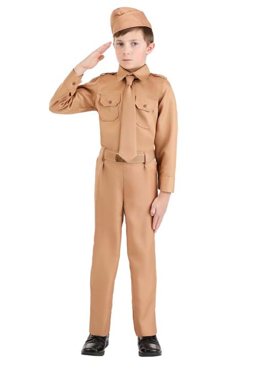 WW2 Army Kids Costume